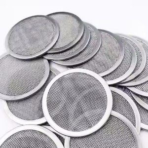 Industrieller Edelstahl-Draht geflecht 10-30 Mikron Flüssigkeits <span class=keywords><strong>filter</strong></span> mit runder Kante und quadratischer Lochform