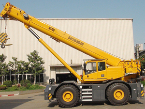 Top Brand Lifting Machinery 100 Ton Mobile Rough Terrain Crane Rt100 100ton Truck Rough Terrain Crane in <strong>Storck</strong> for Sale