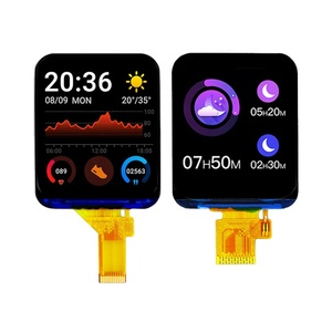 Venta caliente reloj inteligente pantalla pequeña TFT 1,69 "LCD 240x280, 240x280x1,7 de 1,69 pulgadas pantalla LCD para los consumidores portátil módulo