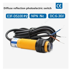 Sensor de interruptor fotoeléctrico de reflexión difusa infrarroja NPN de tres cables normalmente abierto Ajustable 12v24v36v - Product Image 6