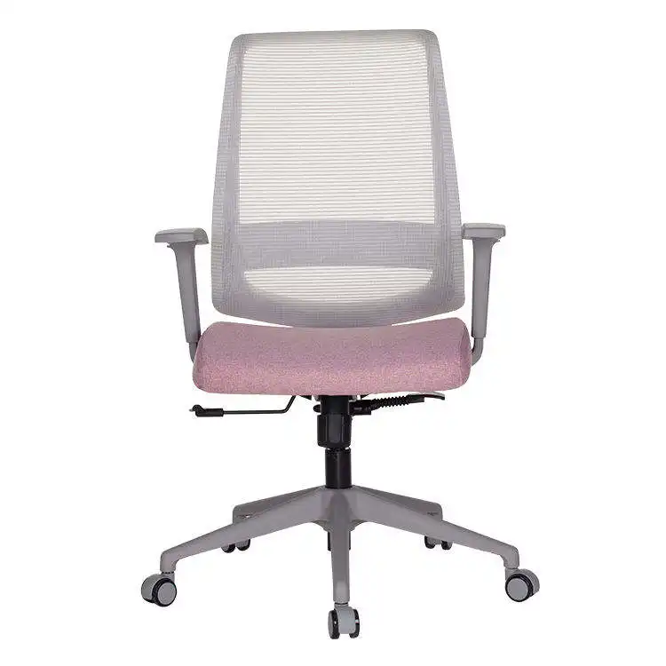 Ergonomik sandalyeler koltuk kısa ayarlanabilir çalışma genç yaş eğik ileri örgü büro sandalyeleri