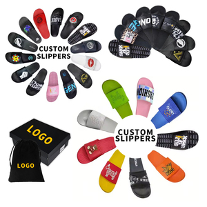 OEM Tùy chỉnh màu đen PVC người đàn ông của dép dép thể thao câu lạc bộ phong cách in tên độc quyền - Product Image 4