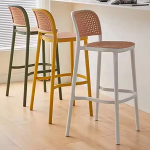 Xuất hiện cao cấp màu nhựa cao ghế nhà Stackable bảng phân mặc cả mặc cả sang trọng thanh ghế - Product Image 1