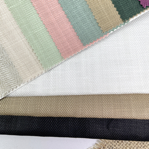 Bán buôn 70% Tencel 30% lanh linen vải phong cách kinh doanh xương cá Tencel linen vải cho dệt Dress & áo sơ mi phù hợp với vải - Product Image 2