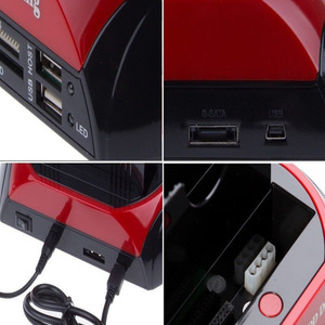 Sabit disk yerleştirme istasyonu USB 2.0 2.5 3.5 inç SATA IDE ile kart okuyucu çok fonksiyonlu taban sabit diskler - Product Image 4