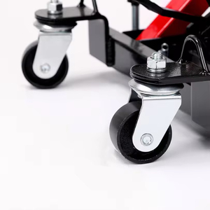 Cric de levage de <span class=keywords><strong>moto</strong></span> hydraulique 680 KG Table élévatrice de <span class=keywords><strong>moto</strong></span> à pied, cric de levage à ciseaux ATV avec roues - Product Image 5