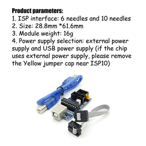USBTiny ISP Downloader für AVR Micro controller 6/10 Pin für Arduino UNO MEGA Boot Loader USB-Download-Schnitts telle programmierer