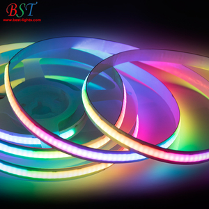 แถบไฟ LED แบบกลมหลากสีแถบ Ws2812b ไฟแอลอีดีดิจิทัล DMX Ws2812 Ws2811 2812b พิกเซล5V - Product Image 4