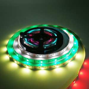 6000K - 7000K 30LED/m 5V SK6812/RGBWシリコンスマートフルカラーアドレス指定可能ウォームホワイトLEDストリップ側発光5050 LEDストリップ - Product Image 1