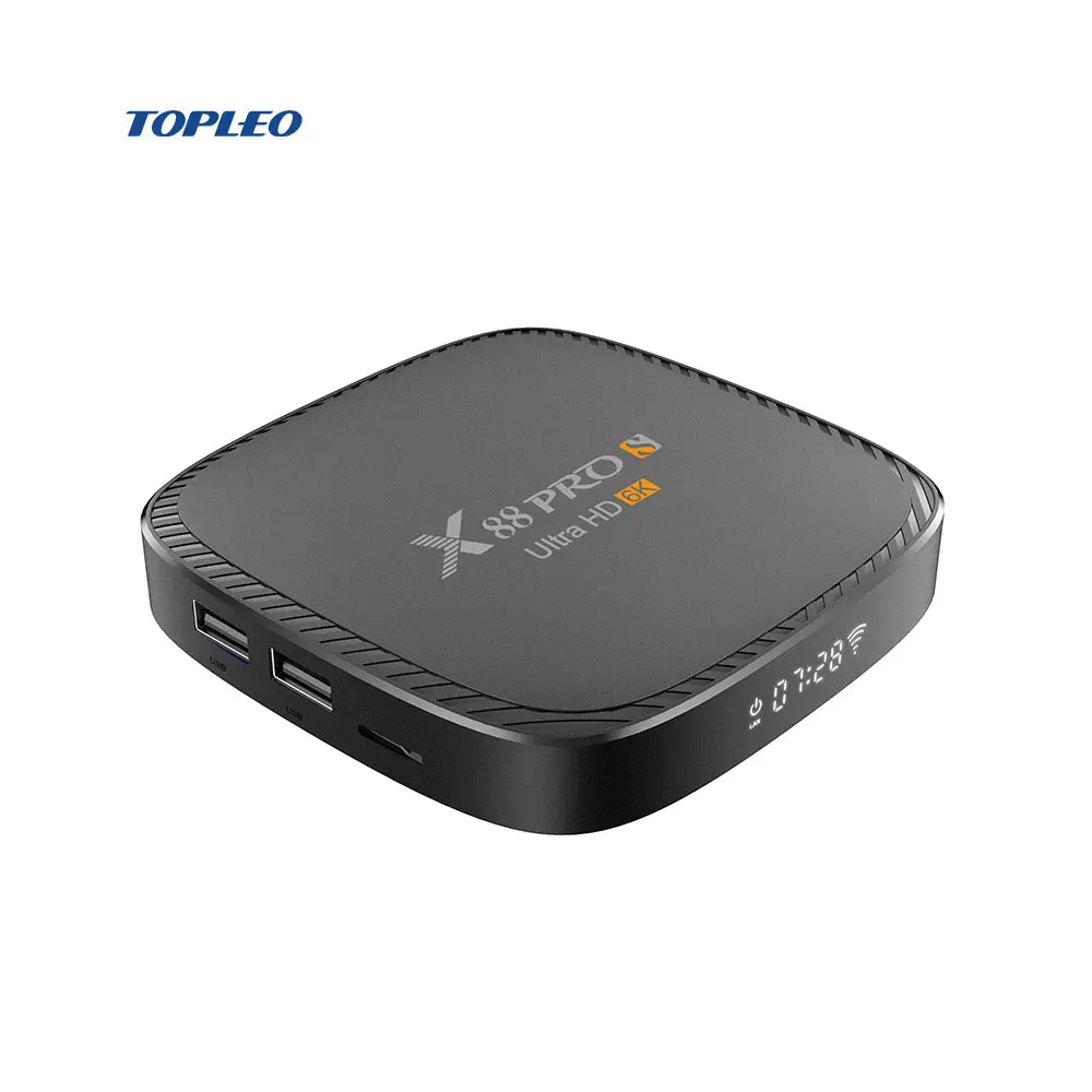 Смарт-приставка tv x88 pro s 4K 4G 32G с бесплатной загрузкой iptv Smart box android hd медиаплеер