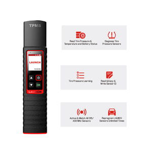 TSGUN TPMS 433 315MHZ 2 In1 RFセンサーハンドヘルドX-431 TSGUN車のタイヤ空気圧検出器プログラミング診断ツール - Product Image 4