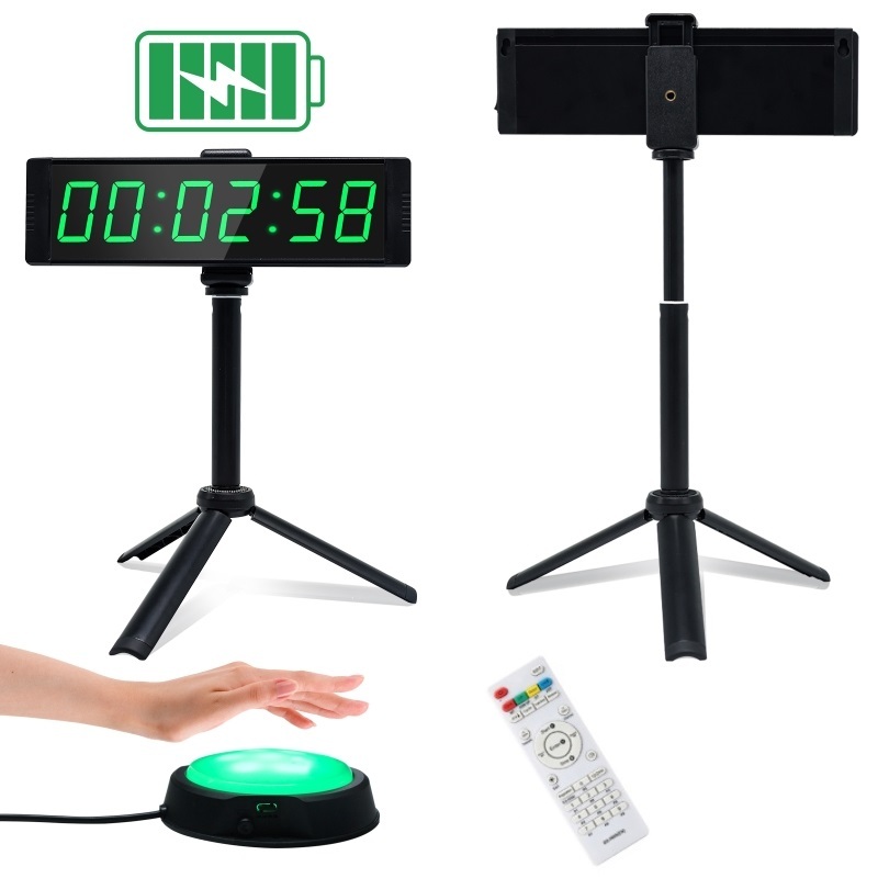 6-digit Green (charging model), with stand