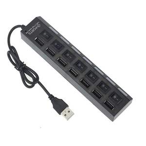 OEM PC Hub Multi porte USB 2.0 Hub Hot Plug Hub Factory - Product Image 3