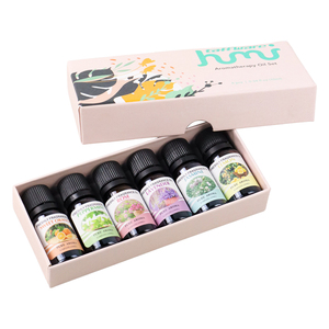 Caja de exhibición de aceite esencial de lujo personalizada Perfume embalaje esencial caja de regalo magnética con ventana caja de juego de aceite esencial - Product Image 2