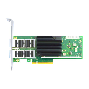 英特尔XL710-QDA2 QSFP + 双端口网络适配器40g融合PCIe局域网RJ45 PCI接口服务器以太网有线网卡 - Product Image 1