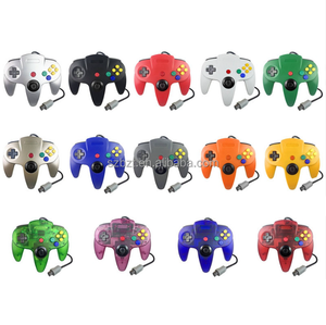 Para Nintendo 64USB Wired Gamepad para Host N64 Controller Gamepad Joystick para Classic 64 Console Games para Mac Computer PC