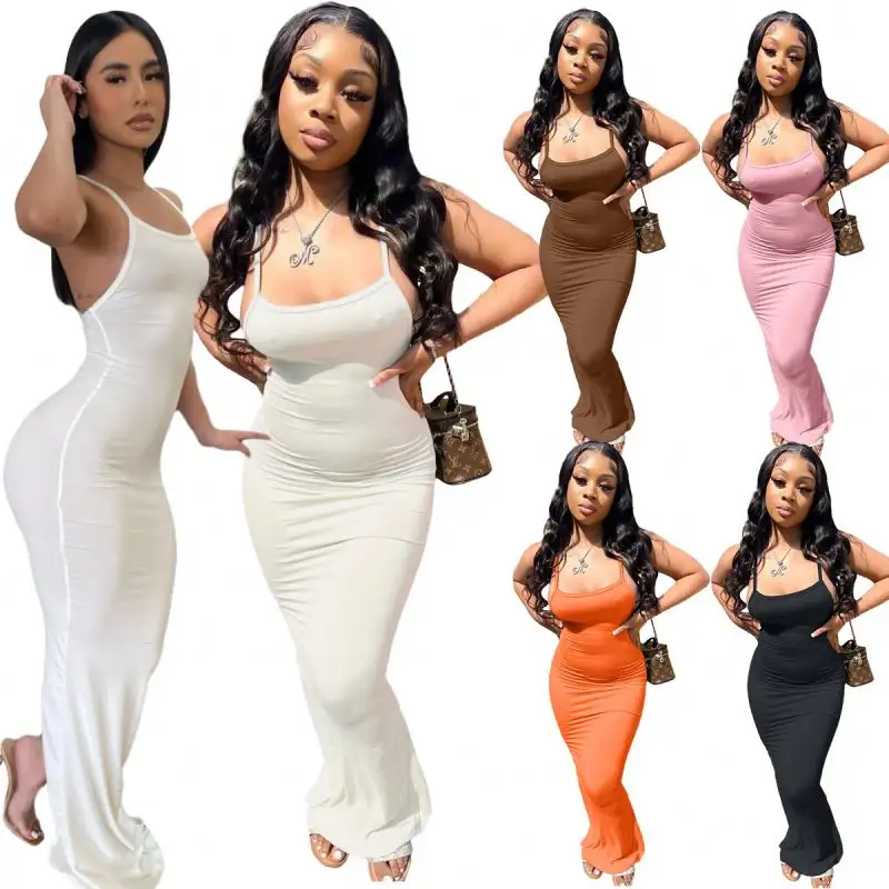 Novo estilo de Verão Mulheres Algodão Sun vestido Sexy Club wear Backless Boob Slip Vestido Branco Elegante Senhoras Split Sling Vestidos