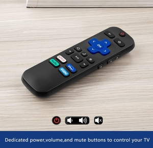 使いやすさと幅広いブランド互換性を備えたRokuデバイス用のユニバーサルスマートTVリモコン - Product Image 2