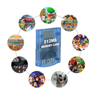 Wii用4MB/32MB/128MB実用メモリカード256M/512M/1024M NintendGamecube GCNGCゲーム用ゲーミングメモリストレージカード - Product Image 5