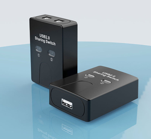 新着2IN 1 2IN1 USB Aプリンター共有2ポートUSB Bスイッチ2in1出力スプリッターアダプター2USBBメスアダプター - Product Image 3