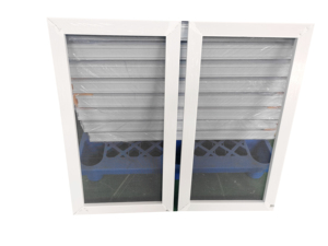 Anti hırsızlık Pvc pencere cibinlik ile 3 parça basit standart boyutu Upvc pencereler ve kapı Panama slayt pencere sinek ekran ile - Product Image 5