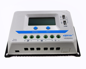 VS3048AU 30A 12V/24V/36V/48V PWM Solar panel laderegler mit LCD display 5VDC USB ausgang