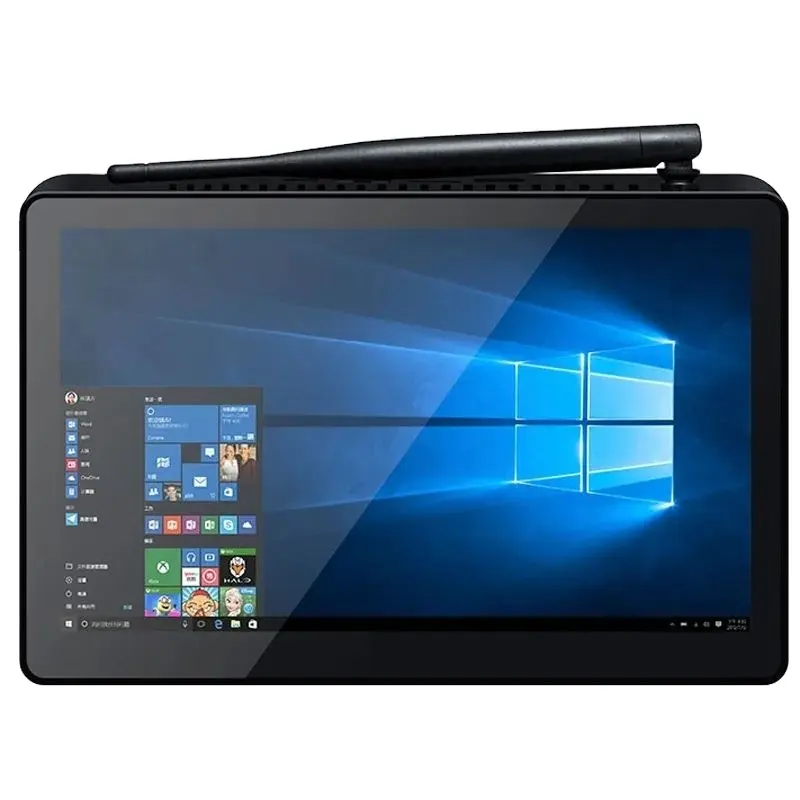 OEM H10PRO Intel J4125 8GB 64GB Tablet 10.1 inç Mini PC Wins10 1920*1200 IPS 2.4g5g çift WiFi MIC hoparlör endüstriyel bilgisayar