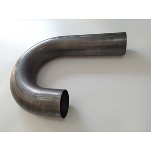 Toptan fiyat bükülmüş boru 1.5mm kalınlığı 180 derece 2.5 3 inç karbon hafif çelik egzoz viraj dirsek boru - Product Image 5