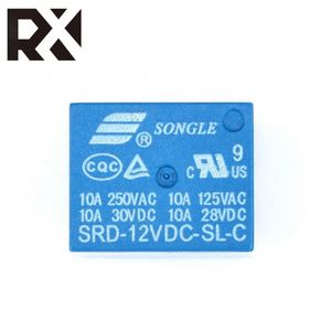 รีเลย์ขา5V 12V 24V 24V 5พินรีเลย์10A 125VAC T73-5V 4Pin PCB แบบ5Pin - Product Image 3