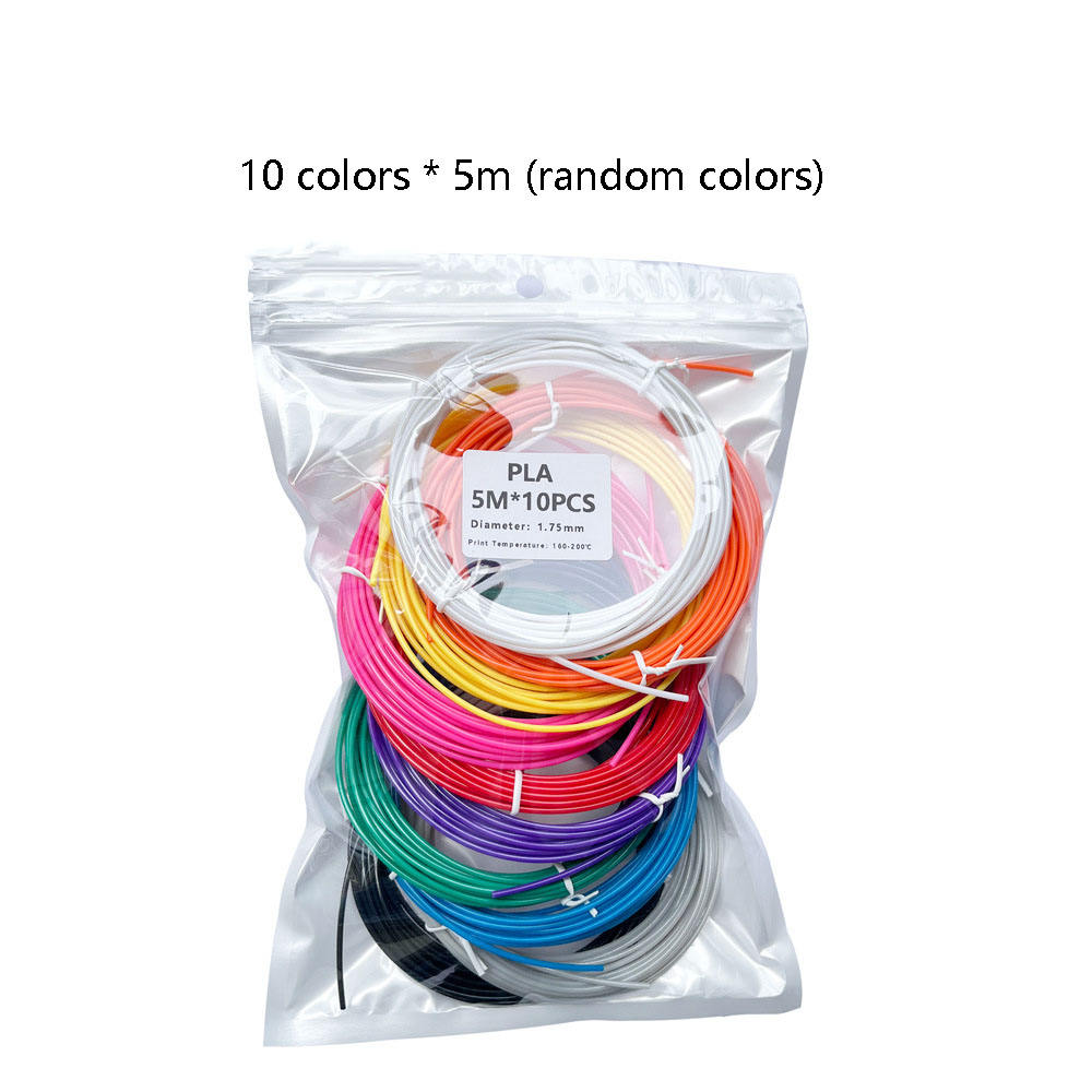 PLA 5m * 10 couleurs, 50m au total