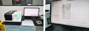 Kunststoff Materialien Thermische Zersetzung Gewichts verlust Test TGA-Analyse DSC Differential Scanning Calo rimeter