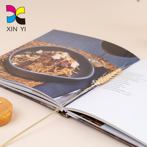 定制工厂缝纫装订清晰图案精装书食谱 - Product Image 4