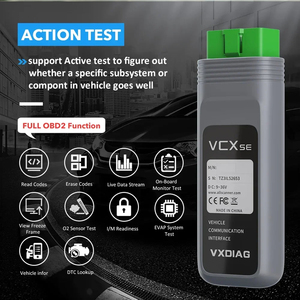 Original VXDIAG VCX SE JLR DoIP Auto OBD2 Scanner J2534 Programmier codierung Aktiver Test SDD Pathfinder - Product Image 4