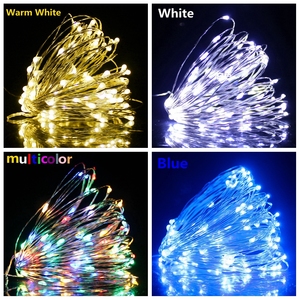 Guirnalda de luces Led con Control remoto, resistente al agua, cable de cobre, con temporizador, 5M, 10M, 20M - Product Image 5