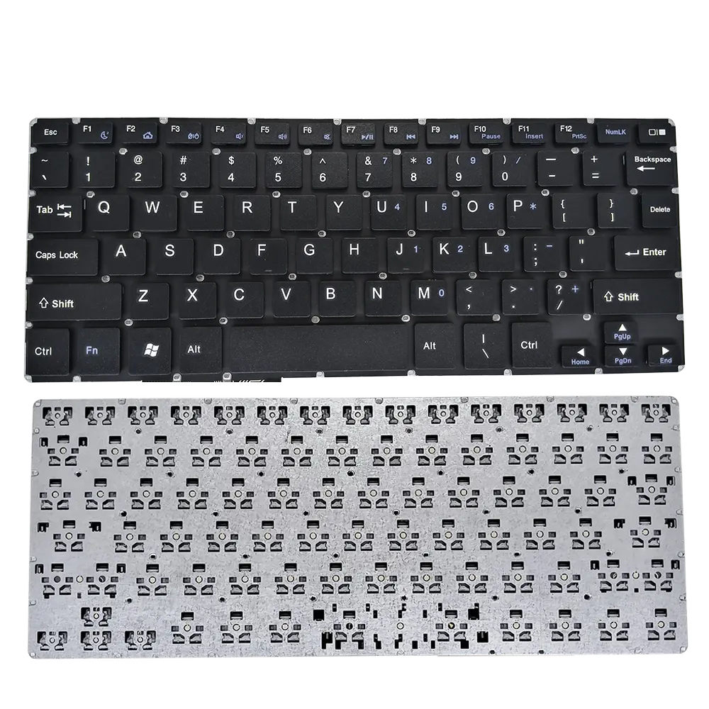 Clavier d'ordinateur portable anglais américain YXK2254S G170413 ZX245C ZX245B pour Medion Akoya E2228T E2227T 2228T MD60250 MD61050 2227T MD60820