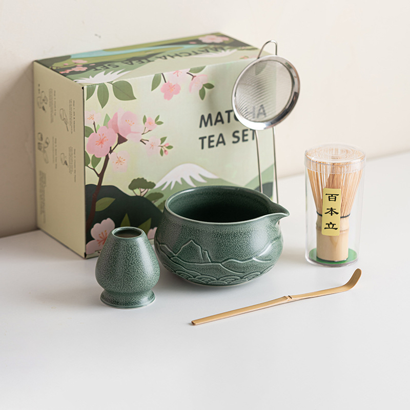 Horno-Cambiado Distant Mountains Gradient 5-Piece Set_Green