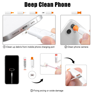 New Design Multi-Function <strong>Screen</strong> Wipe <strong>Cleaning</strong> Brush Pen for Mobile Phones Headsets <strong>Computer</strong> <strong>Keyboard</strong> Cleaner - Product Image 3