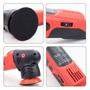 380W Mini Da Xe Máy Đánh Bóng 3 Inch 75Mm Ủng Hộ Tấm Scratch Remover Tự Động Đánh Bóng Đệm Cho Xe - Product Image 5