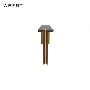 WBERT Italian Modern <strong>Simple</strong> Wall-mounted Narrow Table, Light Luxury Solid Wood <strong>Tabletop</strong>, Entryway Entrance Console Table