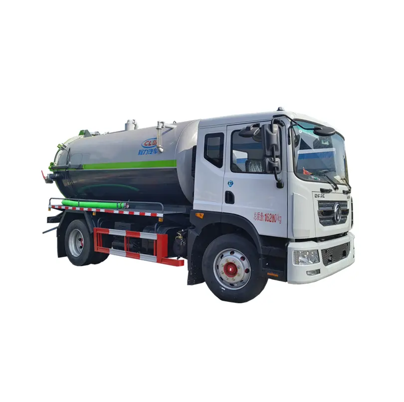 Professional manufacturer supplies 10-14 18 20cbm 4x2 6x4 pump wastewater suction vacuum truck