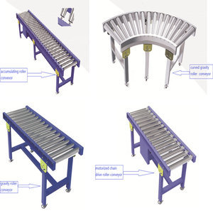 Transmisión de potencia Cinta transportadora de rodillos fijos Carga Descarga con potencia para transportador inteligente - Product Image 2