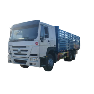 Truk kargo bekas refurbish 25 ton, truk pagar baru 10 roda Howo, truk kargo bekas 6x4 - Product Image 1