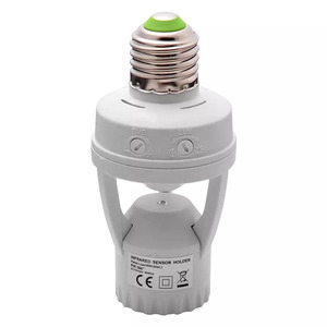 Enchufe de luz con Sensor de movimiento, interruptor de luz con Sensor de movimiento inteligente E27 PIR, adaptador de portalámparas con tornillo E26, interruptor de Sensor infrarrojo - Product Image 2