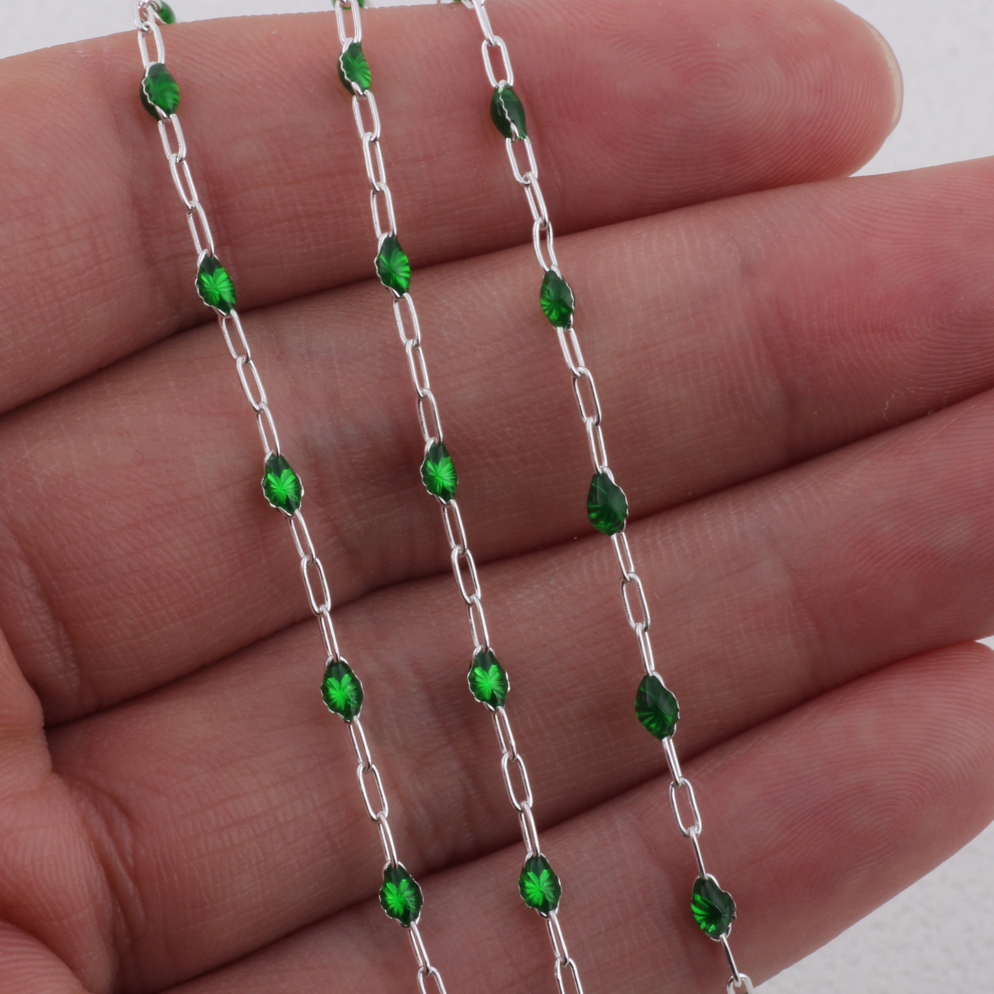 S925 Sterling Silver-Green
