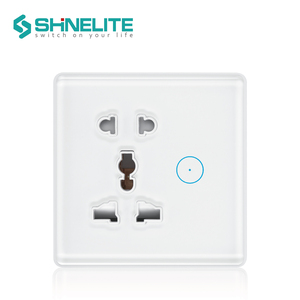 SHINELITE 2025智能双插座，带USB + C型端口高科技插座 - Product Image 4
