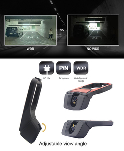 Truck HD Front View Recording <strong>Camera</strong> Night Vision AHD Video Signal 12V SONY CCD Image <strong>Sensor</strong> Windscreen DVR <strong>Camera</strong> With Monitor - Product Image 4