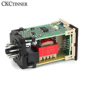 Controlador de temperatura E5C4, pomo de puntero, pantalla Digital, CA 220V, salida de relé, entrada K