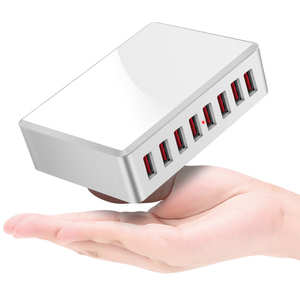 Galotluck hızlı şarj telefon T9 50W şarj 8 port USB taşınabilir şarj usb şarj aleti - Product Image 3