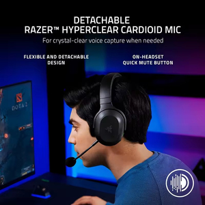 Razer Barracuda X BT PC bilgisayar müzik kulaklık aşırı kulak kulaklıklar gürültü iptal kulaklık oyun kablosuz mikrofonlu kulaklıklar - Product Image 4