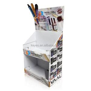 高品质的定制超市结帐纸板避孕套货架，纸板计数器展示架 - Product Image 5